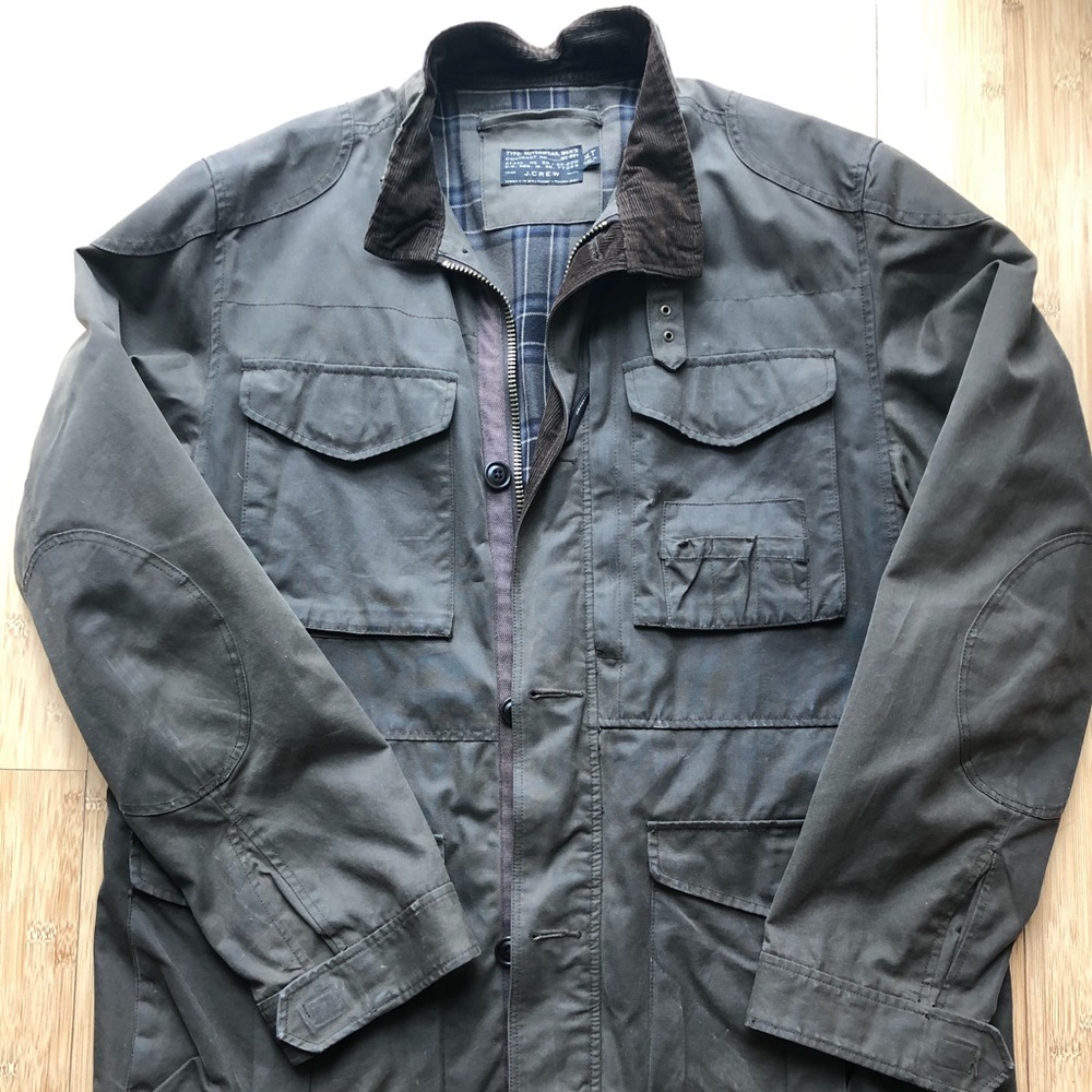 Crew Men’s Waxed scoring Jacket